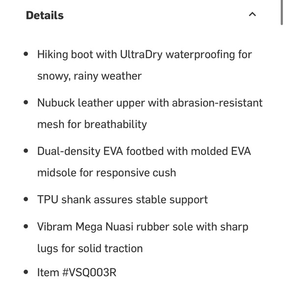 NWT Vasque Talus AT UltraDry Hiking Boot - Women's - Picture 9 of 9